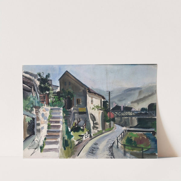 Spitz in der Wachau by Otto Geigenberger