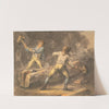 Split with Wedge and Beetel by Julius Caesar Ibbetson