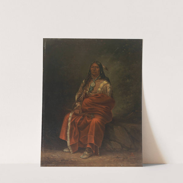 Spotted Tail (ca. 1887) by Antonio Zeno Shindler