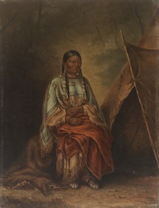 Spotted Tail’s Squaw (ca. 1887)