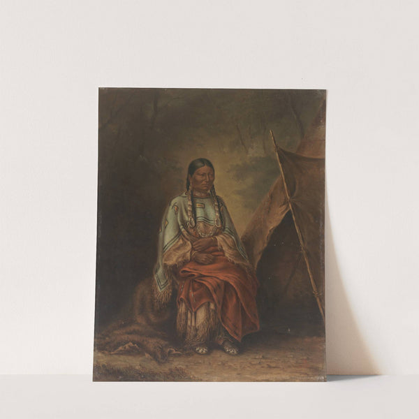 Spotted Tail’s Squaw (ca. 1887) by Antonio Zeno Shindler