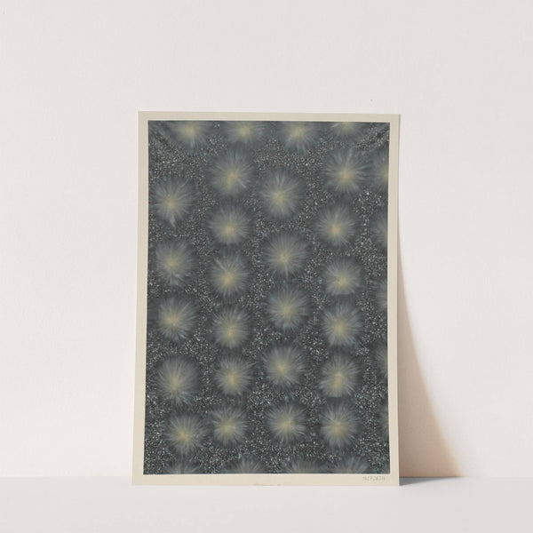 Sprenkelpapier (mit sonnenähnlichen Motiven) (1900)