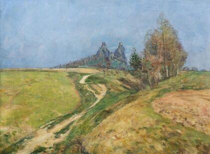 Spring beneath Trosky