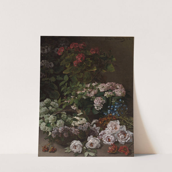 Spring Flowers (1864) by Claude Monet