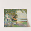 Spring Garden in Starnberg (1920) by Edward Cucuel
