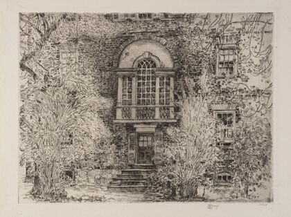 Spring in Annapolis (Chase House Garden) (1929)