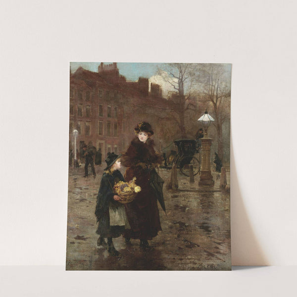 Spring in London by Frank E. Cox