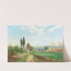 Spring In The Campagna by Ascan Lutteroth