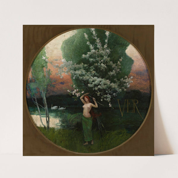 Springtime by Władysław Wankie