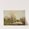 Springtime in the countryside (1891) by Isaac Levitan