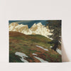 Springtime in the mountains by Hugo Hodiener