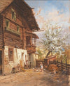 Springtime on a farm