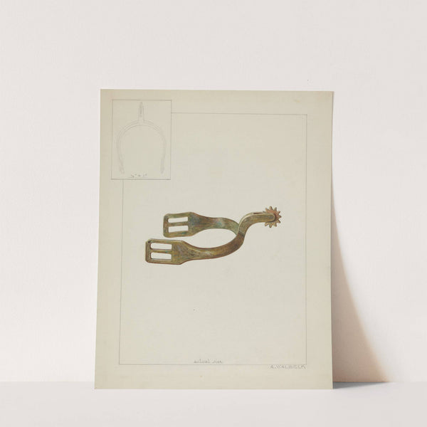 Spur by Alfred Walbeck