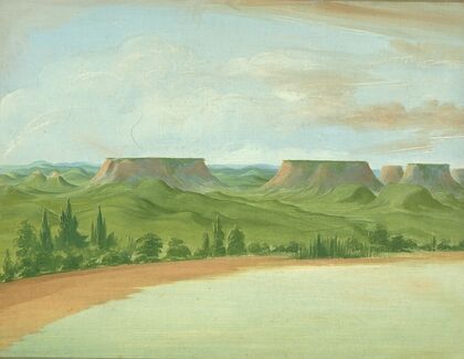 Square Hills, 1200 Miles Above St. Louis