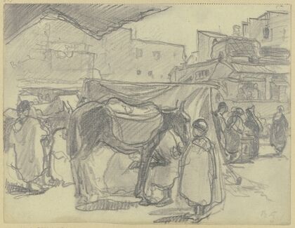 Square in Morocco — size preview