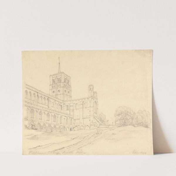 St. Alban&#039;s Abbey by Henry Edridge