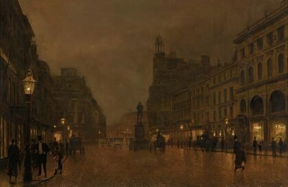 St Anne’s Square And Exchange, Manchester