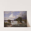 St. Anthony Falls as It Appeared in 1848 by Henry Lewis