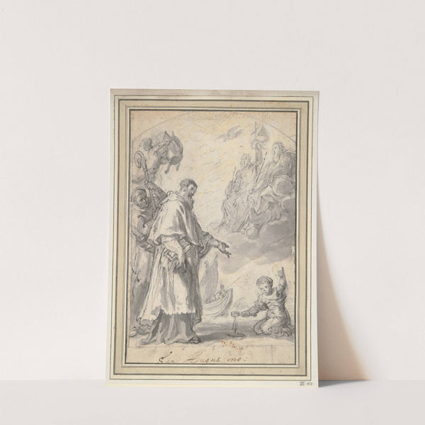 St. Augustine  by Justus van Egmont