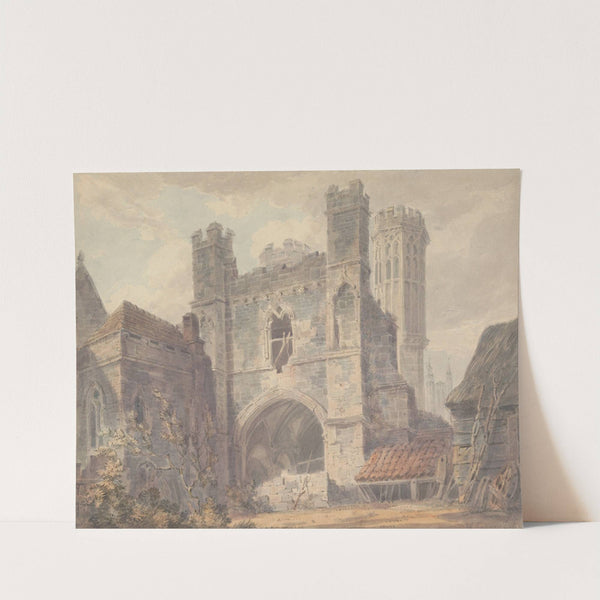 St. Augustine&#039;s Gate, Canterbury by Joseph Mallord William Turner