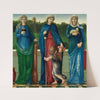 St Barbara, St Dorothy And St Agnes by Sir Edward Coley Burne-Jones
