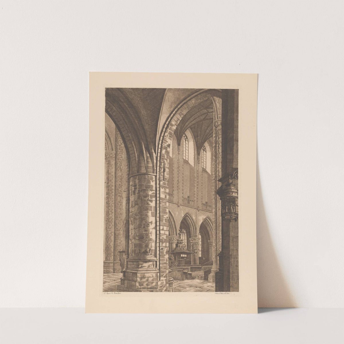St. Bavo te Haarlem (1911 - 1931) by Arend Hendriks