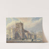St. Botolph&#039;s Cambridge, and Corpus Christi College by Joseph Murray Ince