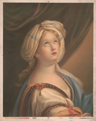 St. Cecilia, the beautiful queen of Sacred Song (1872) — size preview