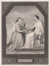 St. Cecilia with two angels and an organ (1841)