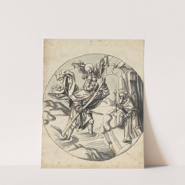 St. Christophorus by Circle Of Hans Holbein The Elder