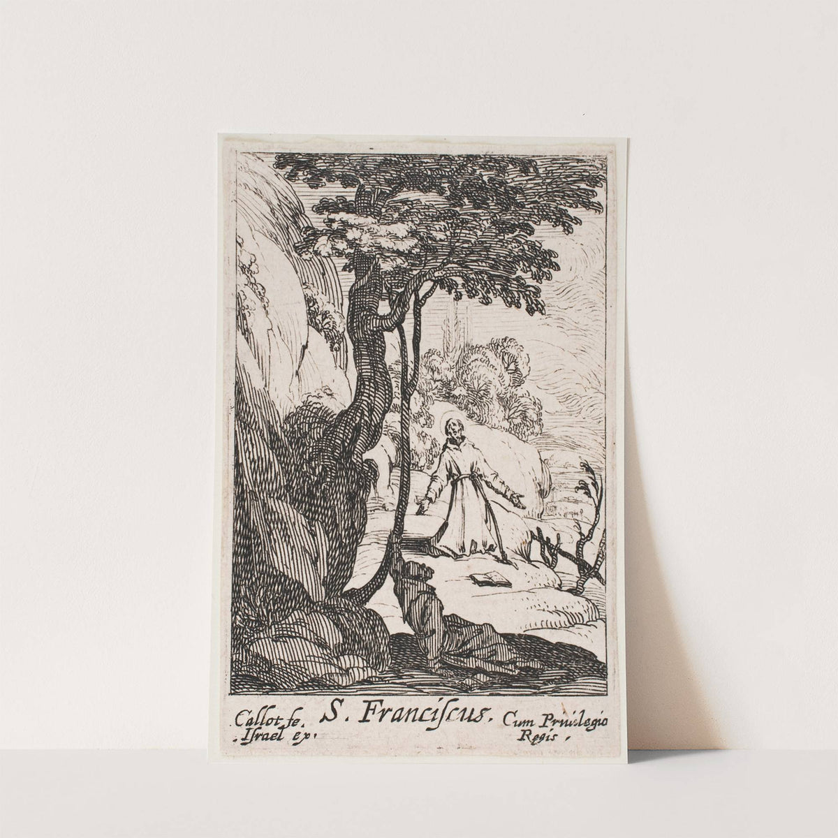 St. Francis (1632) by Jacques Callot