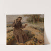 St. Francis preaching to the birds (1912) by Pierre Jean Van der Ouderaa