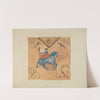 St. George (Painted on Deerskin) by E. Boyd