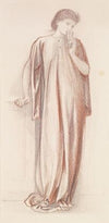St George Series – Study of the Princess for ‘The Princess draws the fatal Lot’