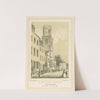 St. George’s Church and rectory, Beekman St., New York (1760 - 1900) by W. Endicott & Co.