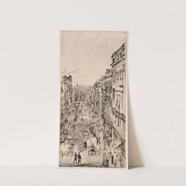 St. James Street (1878) by James Abbott McNeill Whistler