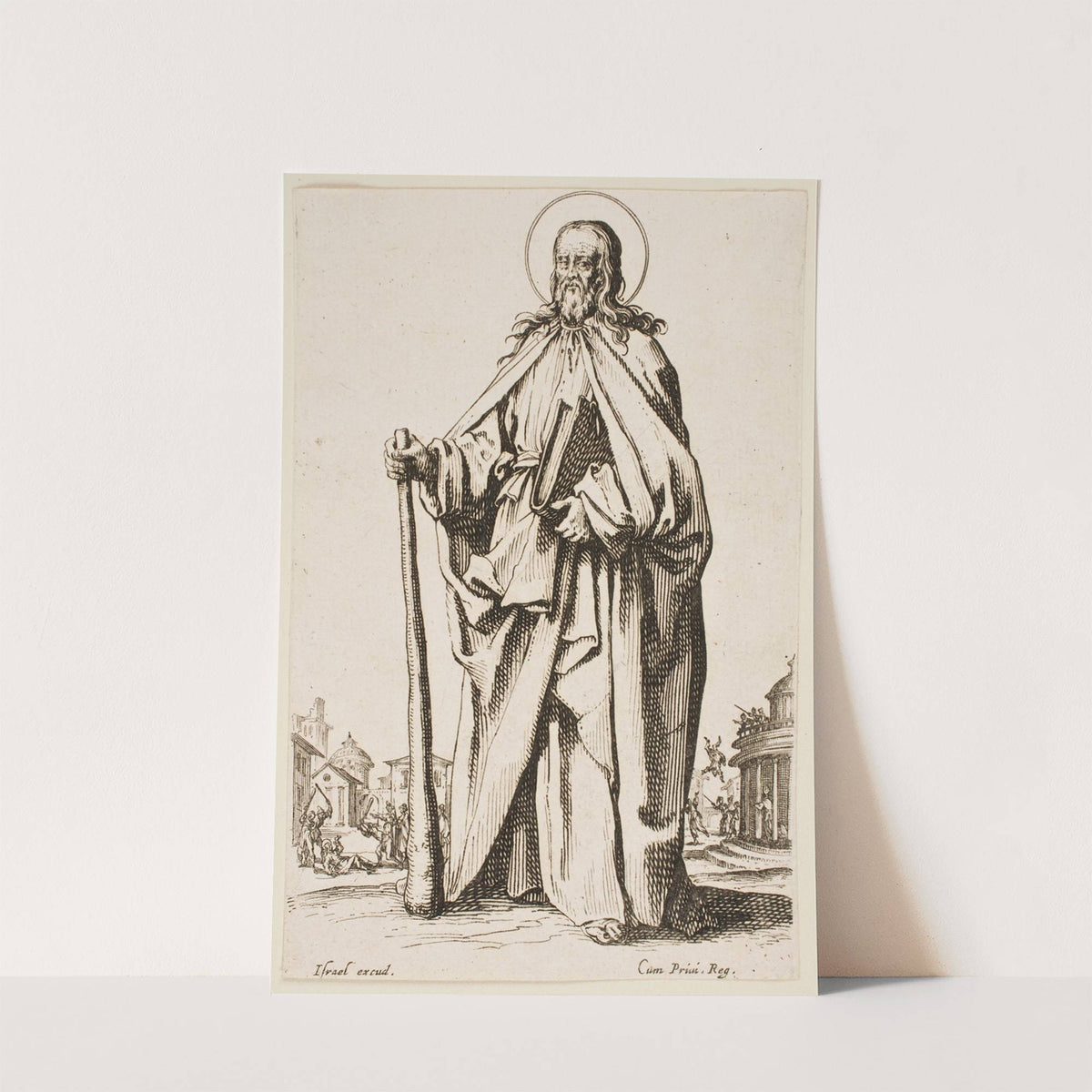 St. James the Less (1631) by Jacques Callot