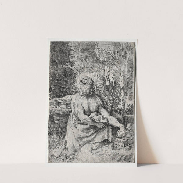 St. Jerome (c. 1591) by Annibale Carracci