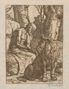 St. Jerome and a lion (1906)