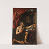 St Jerome Doing Penance in his Study by Luis Tristán