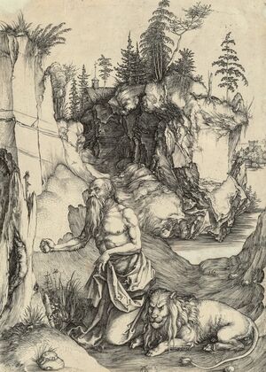 St. Jerome in penitence