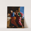 St. John and St. Peter at Christ&#039;s Tomb by Giovanni Francesco Romanelli