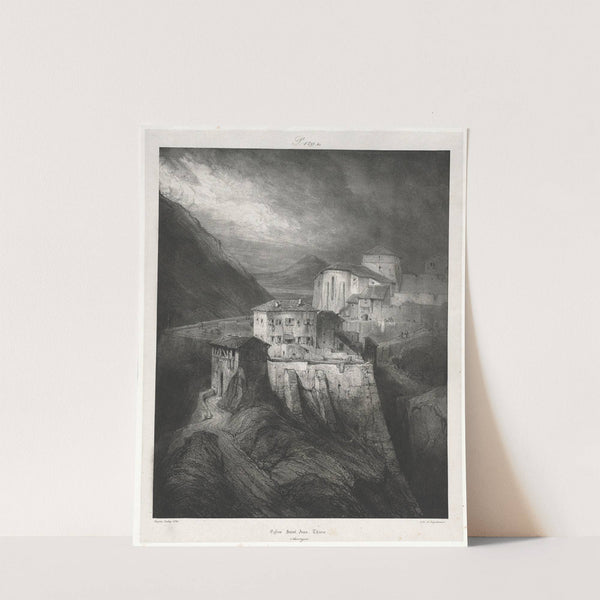 St. John Church, Thiers (1831) by Eugène Isabey