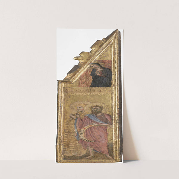 St. John the Baptist, Mary Egyptica, Maria Annunziata by Cristoforo di Bindoccio