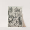 St. John the Evangelist on the Isle of Patmos (1475–80) by Martin Schongauer