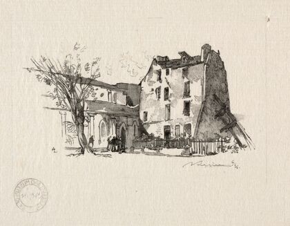 St. Julien le Pauvre; Le Presbytère (c. 1870–1918)