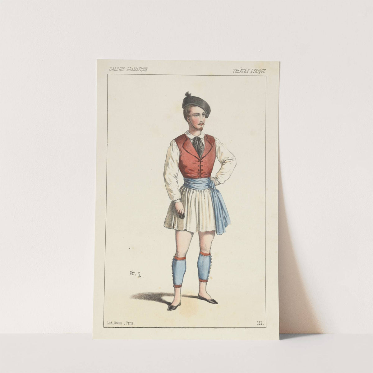 St. Léon, dans le Lutin de la vallée (1853) by Alexandre Lacauchie