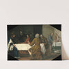 St. Louis of France Visiting an Alms House by Jacopo Vignali