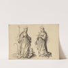St. Margarethe and Barbara by Workshop of Hans Holbein the elder