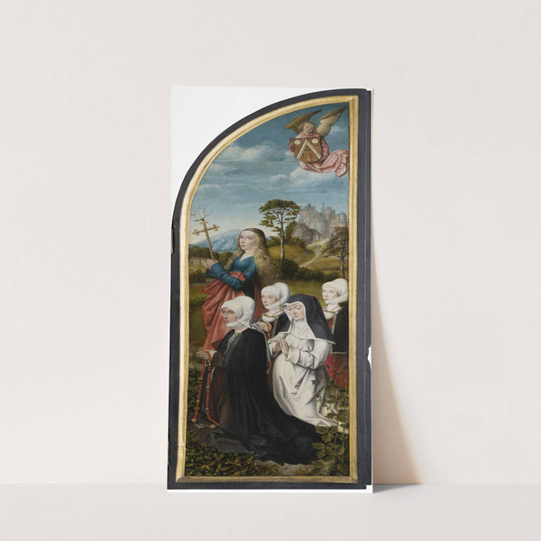 St Margret with Donors (1500-1504) by Master of Frankfurt